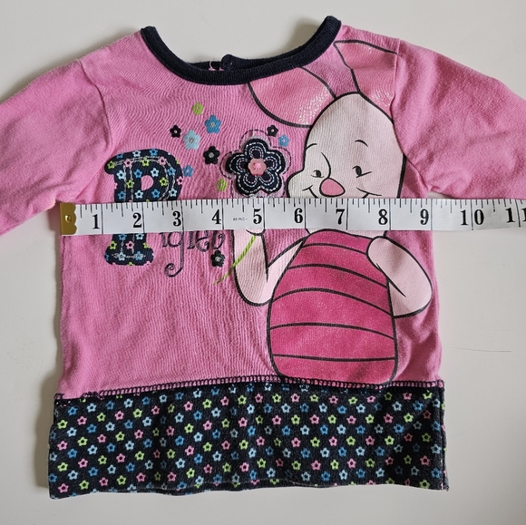 Disney Piglet Long Sleeve Tees 3M - Picture 2 of 3